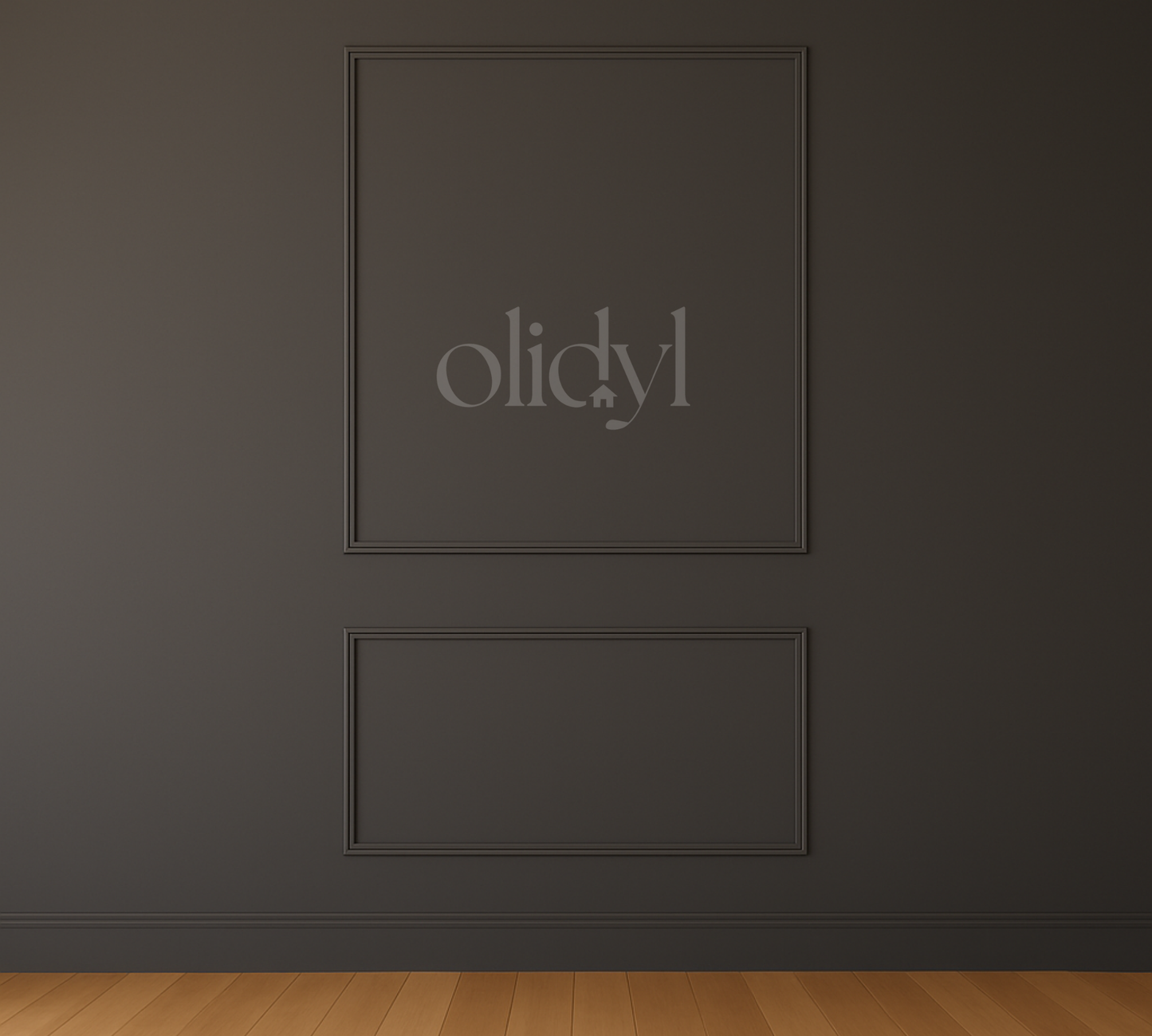 1-Panel Wall Molding Kit — Pre-Cut, Self-Adhering Picture Frame Wainscoting