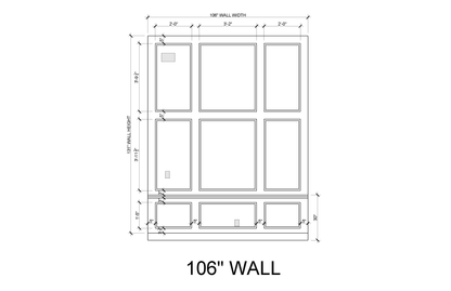 Wall Molding Kit — Custom for Magen