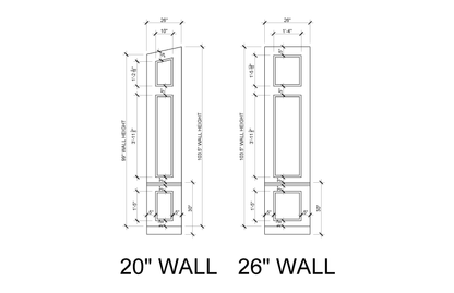 Wall Molding Kit — Custom for Magen