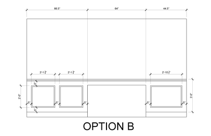 Rectangular Panel Wainscoting Kit — Pre-Cut, Self-Adhering Half-Wall Molding - Custom for Daniel