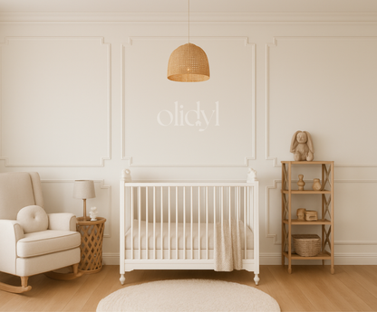 Corner Square Wall Molding Kit — Pre-Cut, Self-Adhering Wainscoting Panels