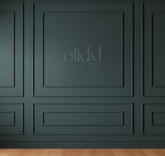 Nested Panel Wall Molding Kit — Pre-Cut, Self-Adhering Picture Frame Wainscoting