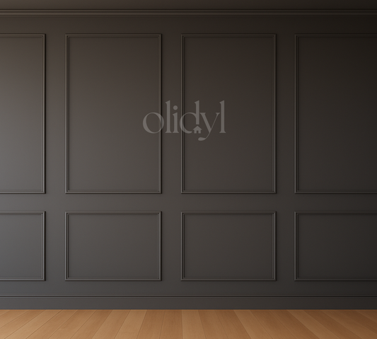 1-Panel Wall Molding Kit — Pre-Cut, Self-Adhering Picture Frame Wainscoting